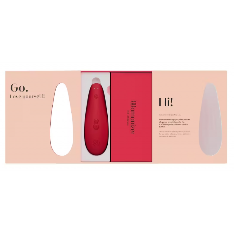 Вакуумный стимулятор Womanizer Marilyn Monroe™ Special Edition Red Classic 2