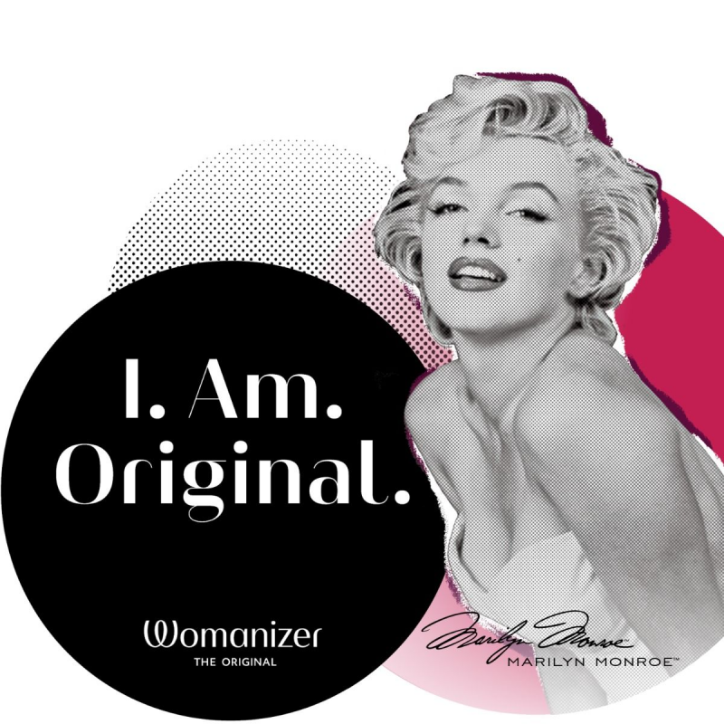 Вакуумный стимулятор Womanizer Marilyn Monroe™ Special Edition Black Classic 2