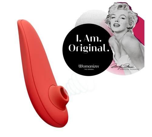 Вакуумный стимулятор Womanizer Marilyn Monroe™ Special Edition Red Classic 2