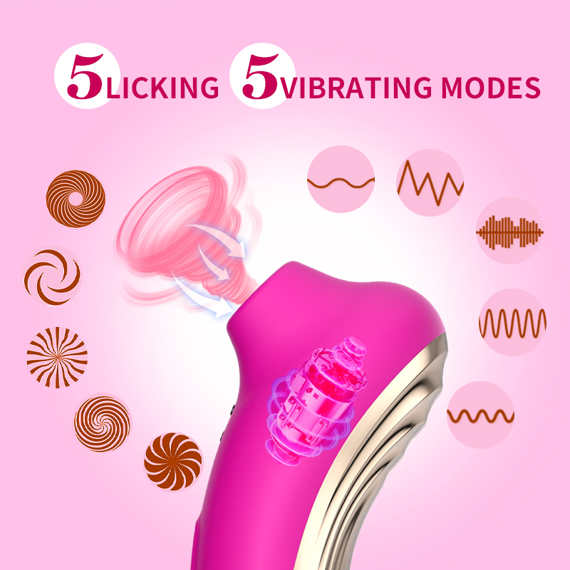 Двойной клиторальный стимулятор Yeain Sucking Massager