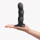 Фаллоимитатор с вибро шариками черный Fun Factory Bouncer black