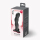 Фаллоимитатор с вибро шариками черный Fun Factory Bouncer black