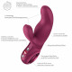Вибратор кролик розовый Fun Factory - Miss Bi Wine Red