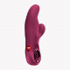Вибратор кролик розовый Fun Factory - Miss Bi Wine Red