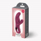 Вибратор кролик розовый Fun Factory - Miss Bi Wine Red