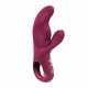 Вибратор кролик розовый Fun Factory - Miss Bi Wine Red