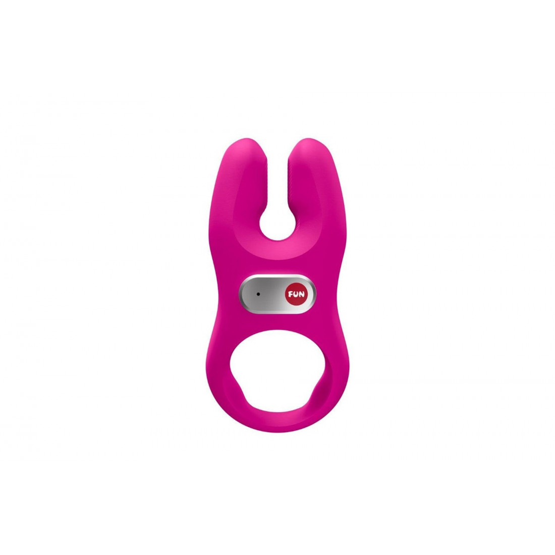 Эрекционное кольцо с вибрацией розовое Fun Factory Nos XL pink