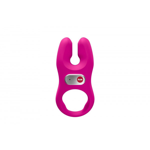 Эрекционное кольцо с вибрацией розовое Fun Factory Nos XL pink