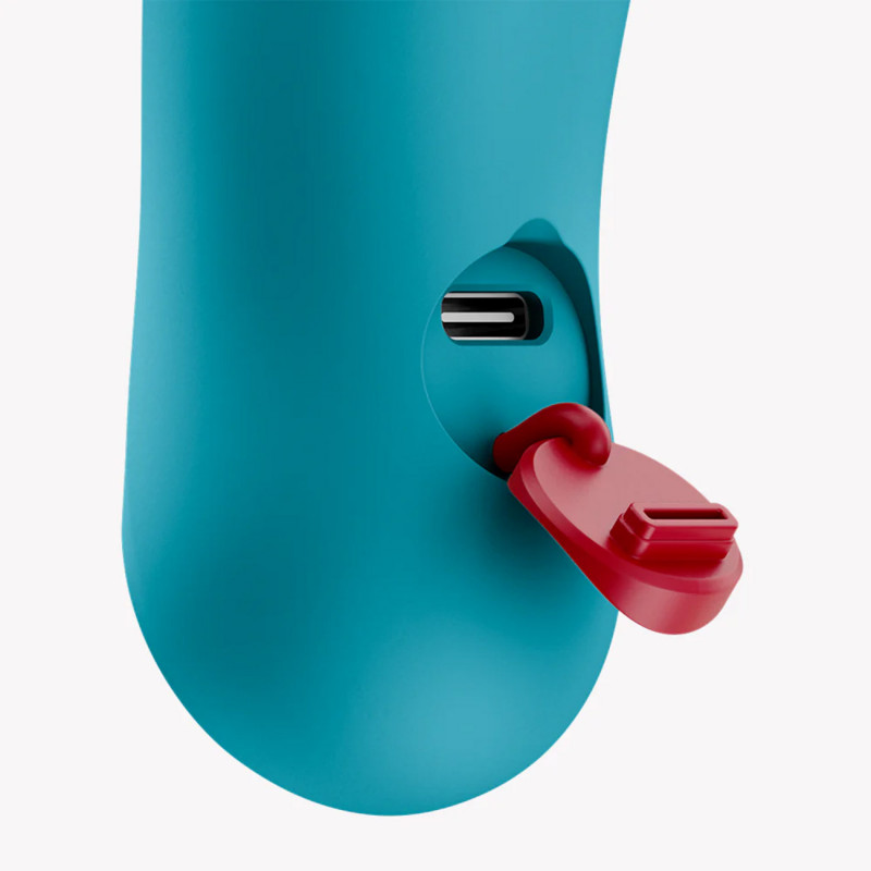 Мини-вибратор голубой Fun Factory Bijou - Aquamarine FF