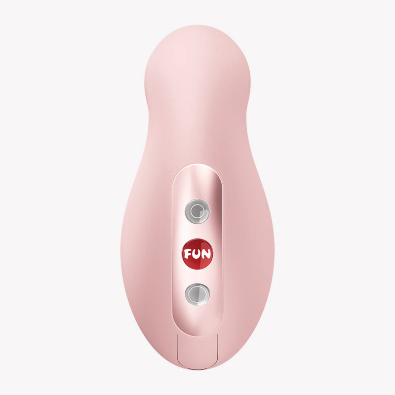 Вакуумный стимулятор клитора с вибрацией розовый Fun Factory Luna