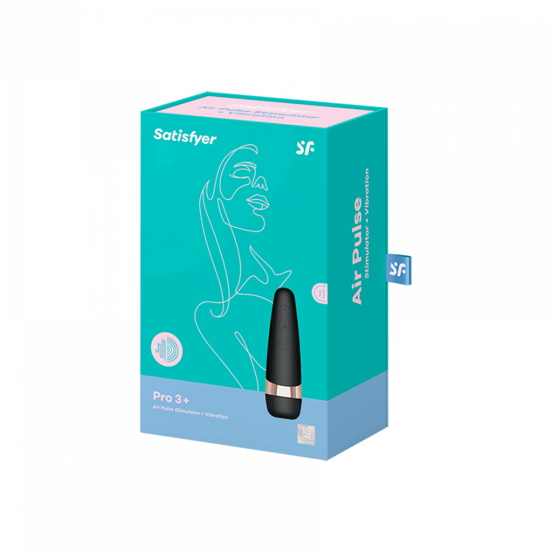 Вакуумно-волновой вибро стимулятор Satisfyer Pro 3+ Air Pulse Stimulator + Vibration