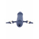 Силиконовый кляп с членом Taboom Silicone Breathable Penis Gag Blue