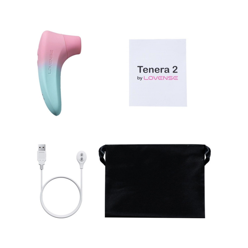 Вакуумный стимулятор клитора с управлением через приложение Lovense Tenera 2 Clitoral Suction Stimulator