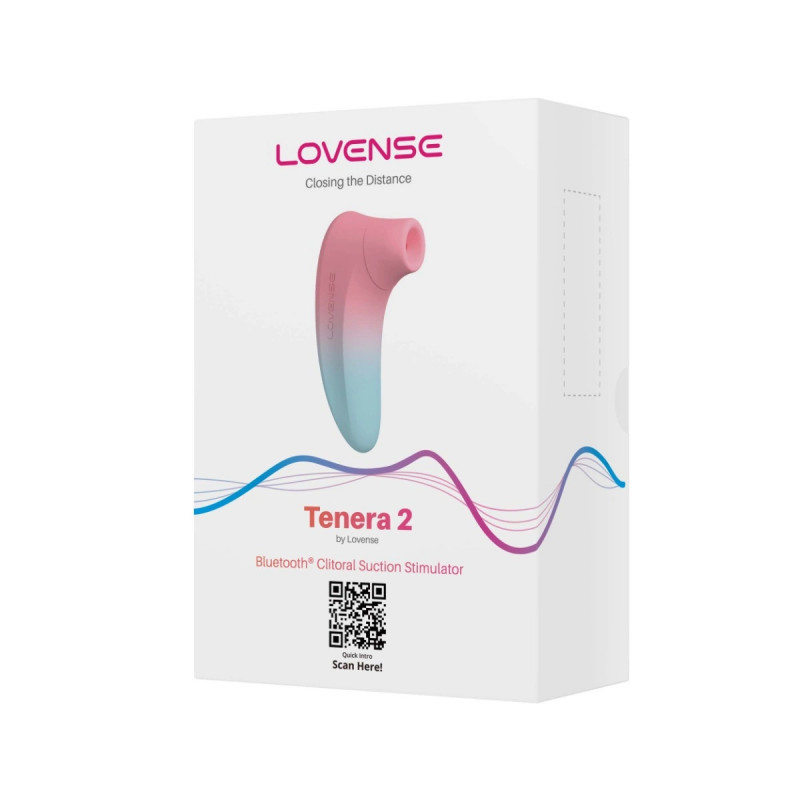 Вакуумный стимулятор клитора с управлением через приложение Lovense Tenera 2 Clitoral Suction Stimulator