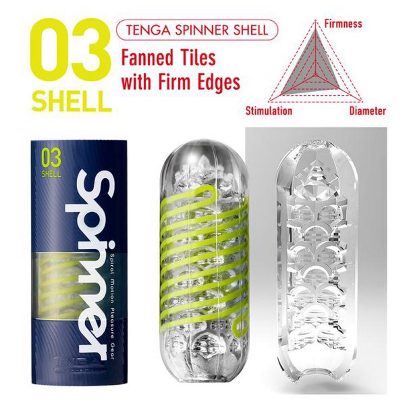 Мастурбатор Tenga Spinner Shell 03
