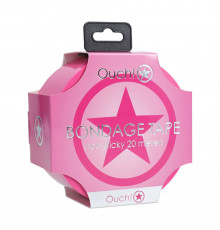 Скотч розовый Ouch PVC Non-Stick Tape, 20м