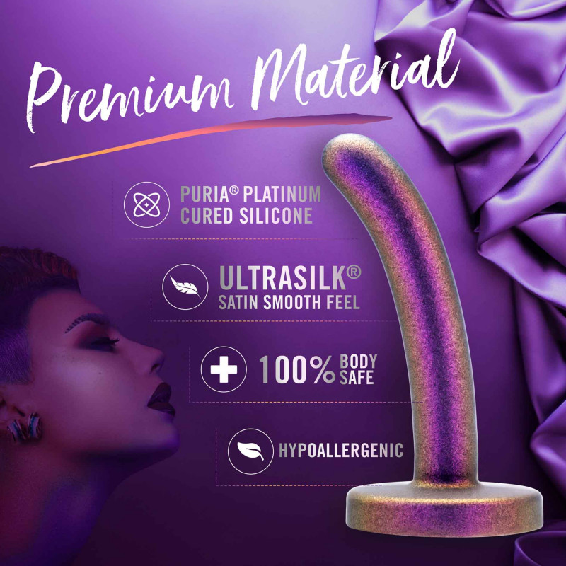 Гладкий фиолетовый фаллоимитатор Blush TEMPTASIA SURRENDER PEG BEGINNER POWER P, 12 см