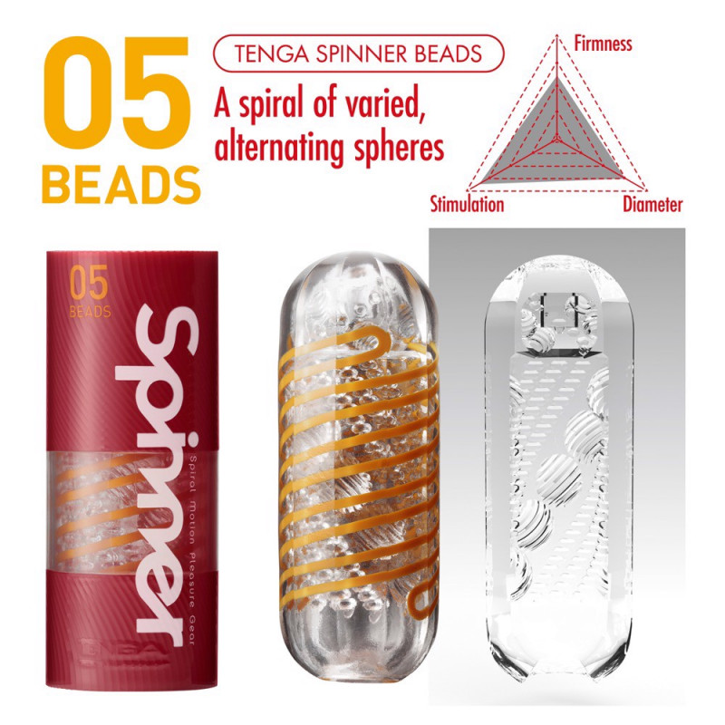 Мастурбатор Tenga Spinner Beads 05