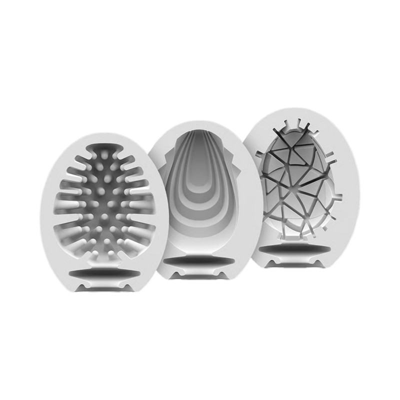 Набор мастурбационных яиц из 3 шт Satisfyer Masturbator-Eggs (set of 3) (Naughty, Savage, Crunchy)