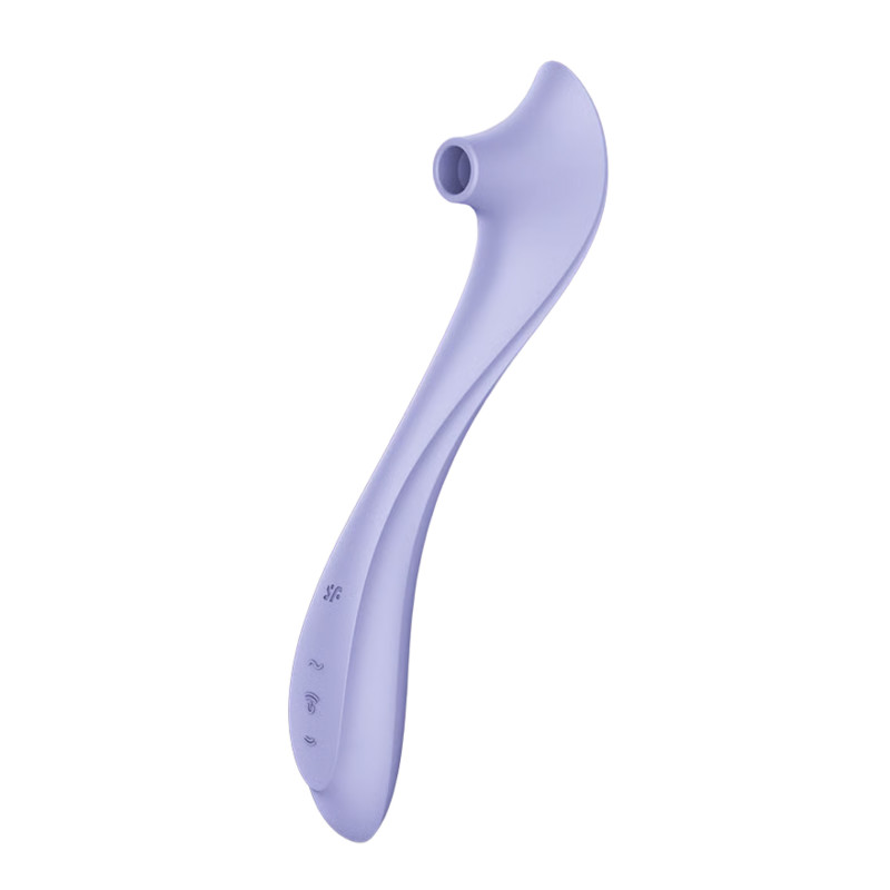 Вакуумный стимулятор клитора с вибрацией 2 в 1 Satisfyer Easy Lover