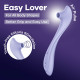 Вакуумный стимулятор клитора с вибрацией 2 в 1 Satisfyer Easy Lover