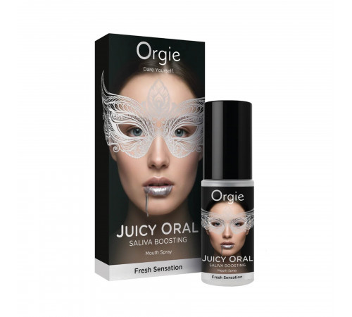 Спрей для полости рта, стимулирующий выработку слюны Orgie JUICY ORAL, 15 мл