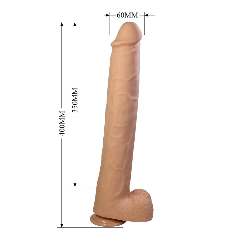 Реалистичный фаллоимитатор гигант Pretty Love Pat – Realistic Dildo, 40 см