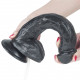 Кончающий фаллоимитатор LoveToy 11'' Squirt Extreme Dildo - черный, 27,5 см