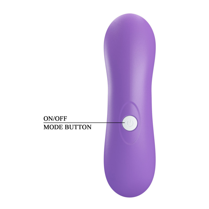 Вакуумный стимулятор фиолетовый Baile Sucking pleasure stimulator Breezer
