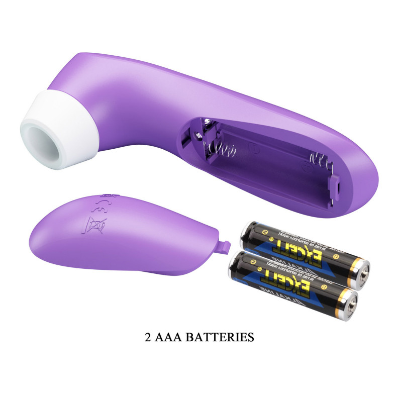 Вакуумный стимулятор фиолетовый Baile Sucking pleasure stimulator Breezer