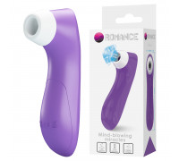 Вакуумный стимулятор фиолетовый Baile Sucking pleasure stimulator Breezer