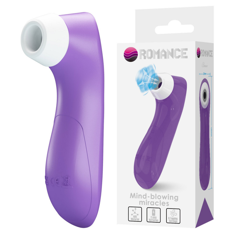 Вакуумный стимулятор фиолетовый Baile Sucking pleasure stimulator Breezer