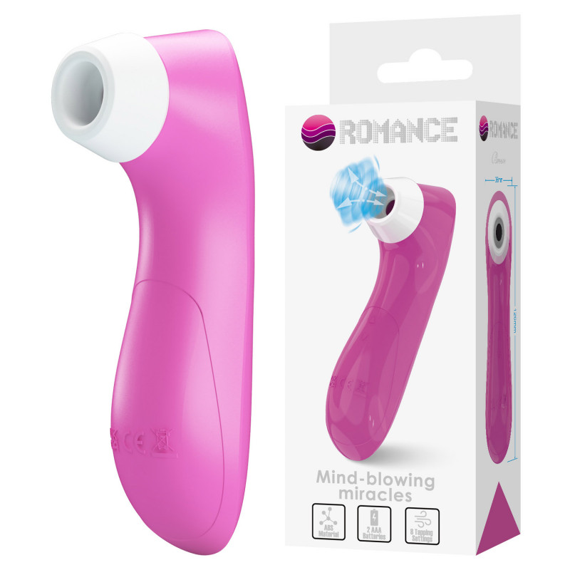 Вакуумный стимулятор розовый Baile Sucking pleasure stimulator Breezer