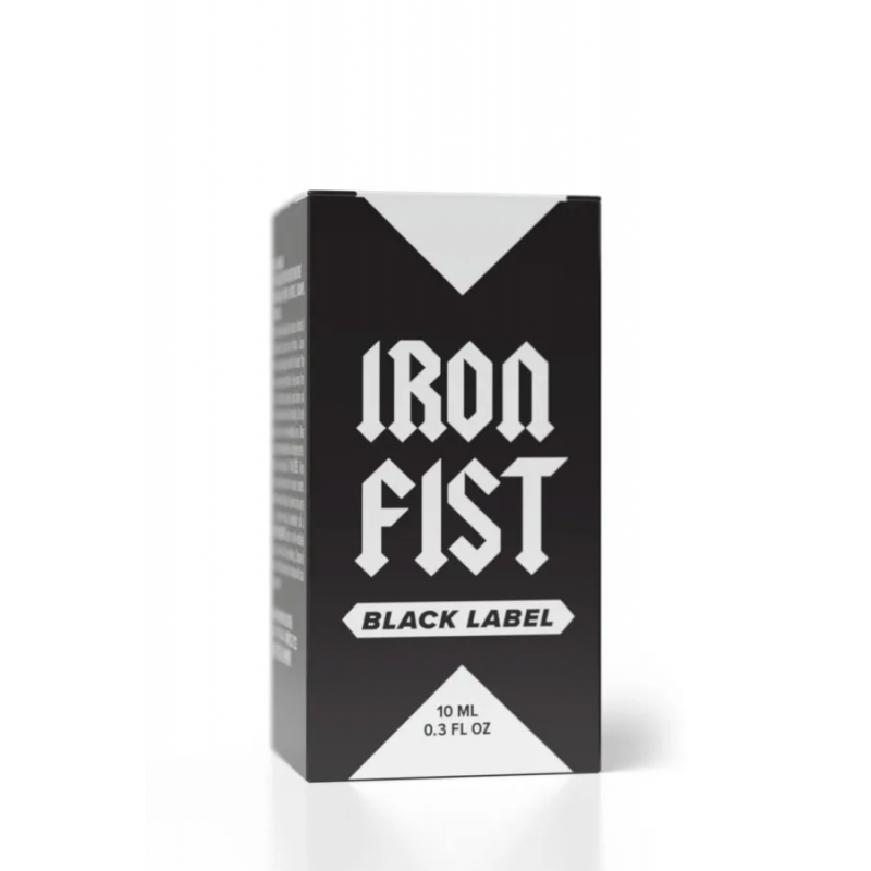 Попперс Люксенбург Iron Fist BLACK LABEL, 10 мл