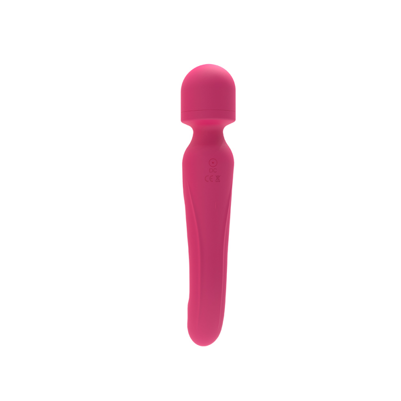 Вибратор массажер 2 в 1 с подогревом Intimate Melody Pleasure Spreader Wand-Pink