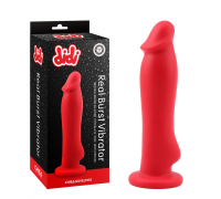 Реалистичный вибратор красный DiDi Real Burst Vibrator, 18,5 см