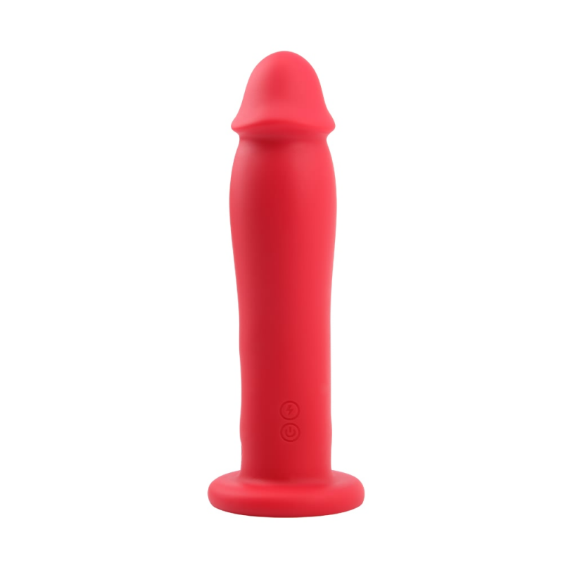 Реалистичный вибратор красный DiDi Real Burst Vibrator, 18,5 см