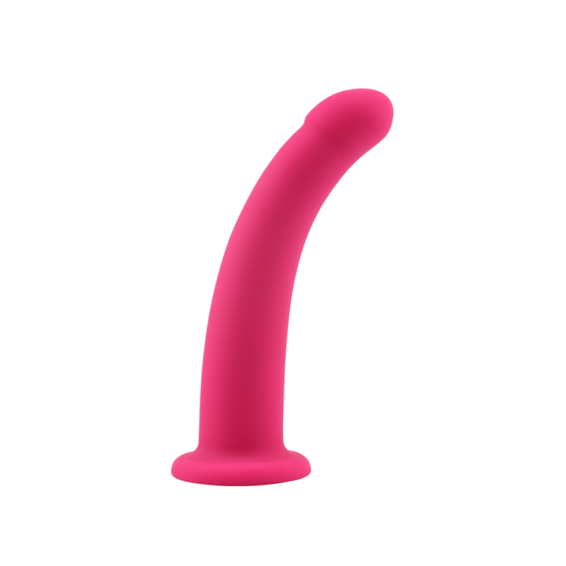 Фаллоимитатор розовый Sweet Breeze Bend Over M, 15 см