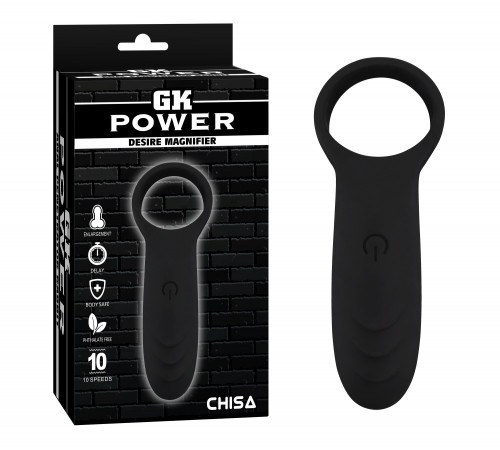 Эрекционное кольцо с вибрацией GK Power Desire Magnifier