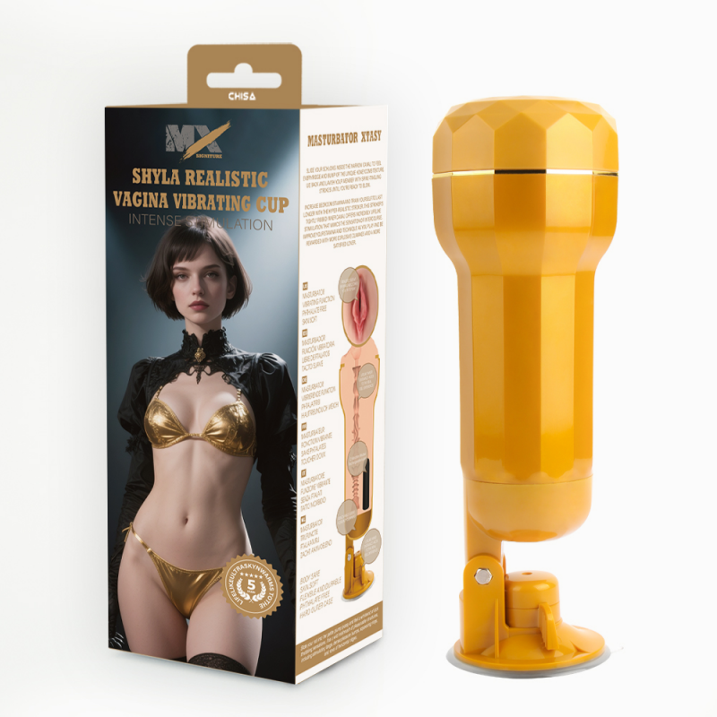 Мастурбатор вагина с вибрацией MX SIGNITURE Shyla Realistic Vagina Cup