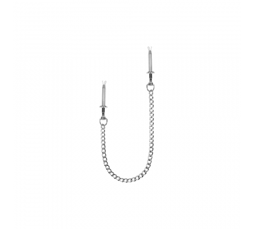 Зажимы на соски на цепочке Sins Inquisition Sense Play Claw Clamps