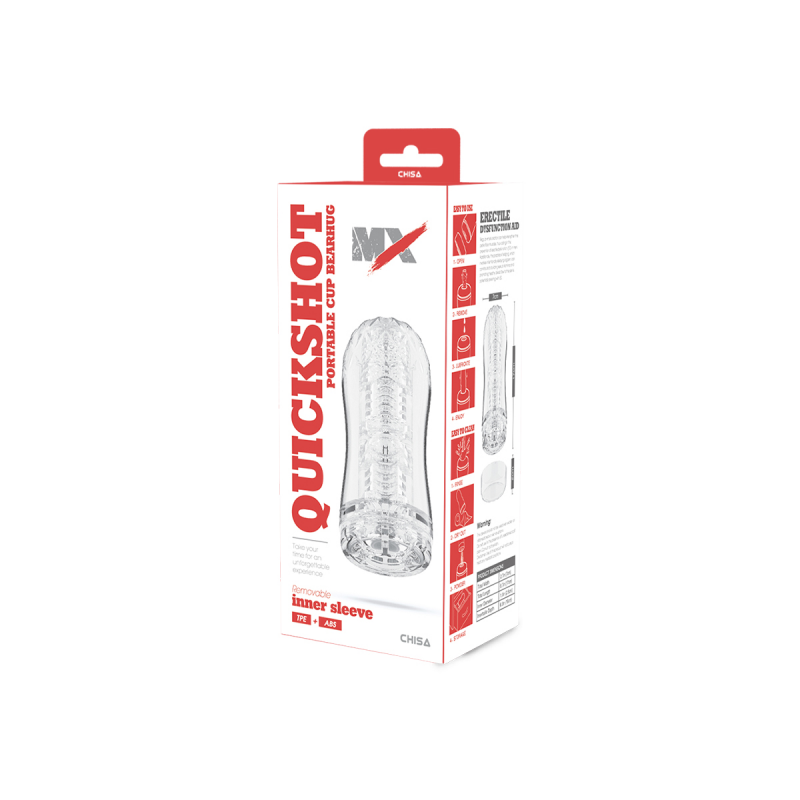 Мастурбатор MX Quickshot Portable Cup Bearhug