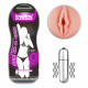 Мастурбатор вагина с вибрацией LoveToy Sex In A Can Vagina Stamina Tunnel