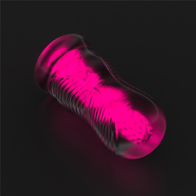 Мастурбатор светящийся в темноте LoveToy 6.0'' Lumino Play Masturbator - Pink Glow