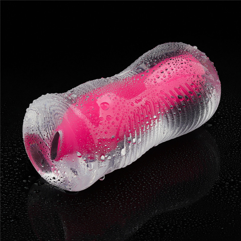 Мастурбатор светящийся в темноте LoveToy 6.0'' Lumino Play Masturbator - Pink Glow