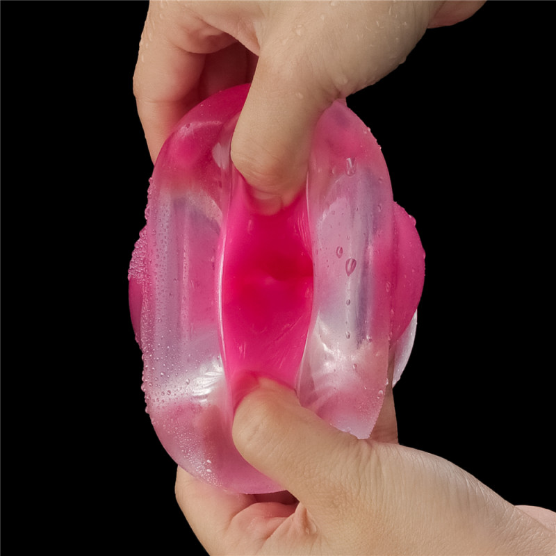 Мастурбатор светящийся в темноте LoveToy 6.0'' Lumino Play Masturbator - Pink Glow