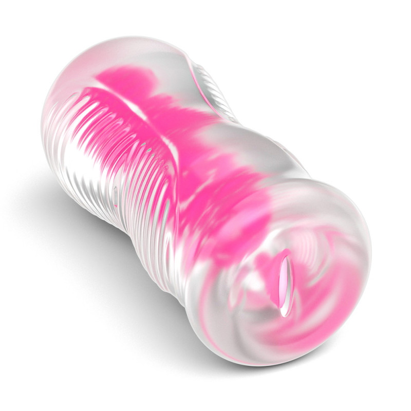 Мастурбатор светящийся в темноте LoveToy 6.0'' Lumino Play Masturbator - Pink Glow