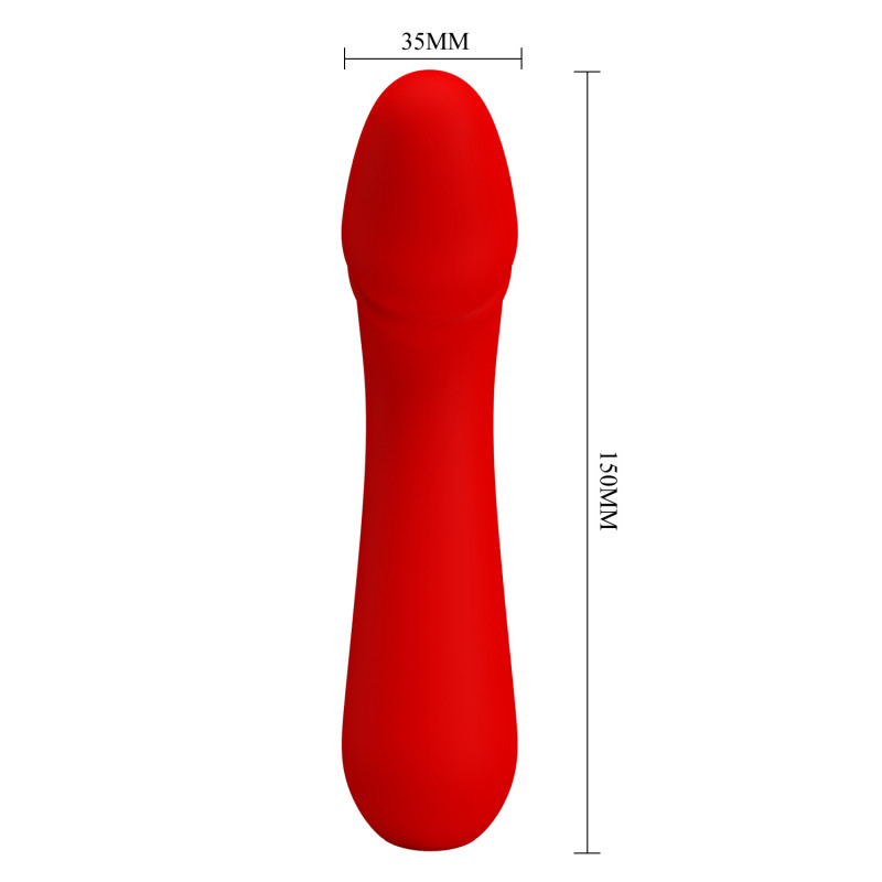 Вибратор из супер-силикона Pretty Love Cetus Super Soft Silicone