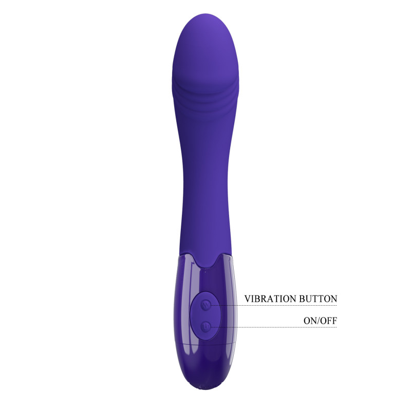 Вибратор 30 режимов Pretty Love Elemental Purple