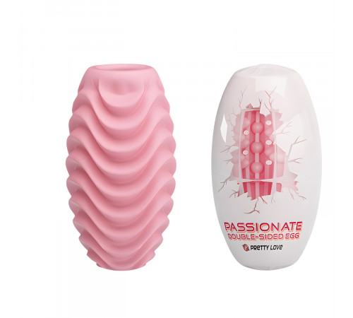 Мастурбатор яйцо двухсторонний Pretty Love Passionate Double-Side Egg Pink